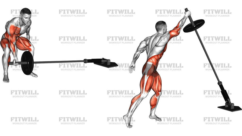 One-Arm Twisted Clean And Press