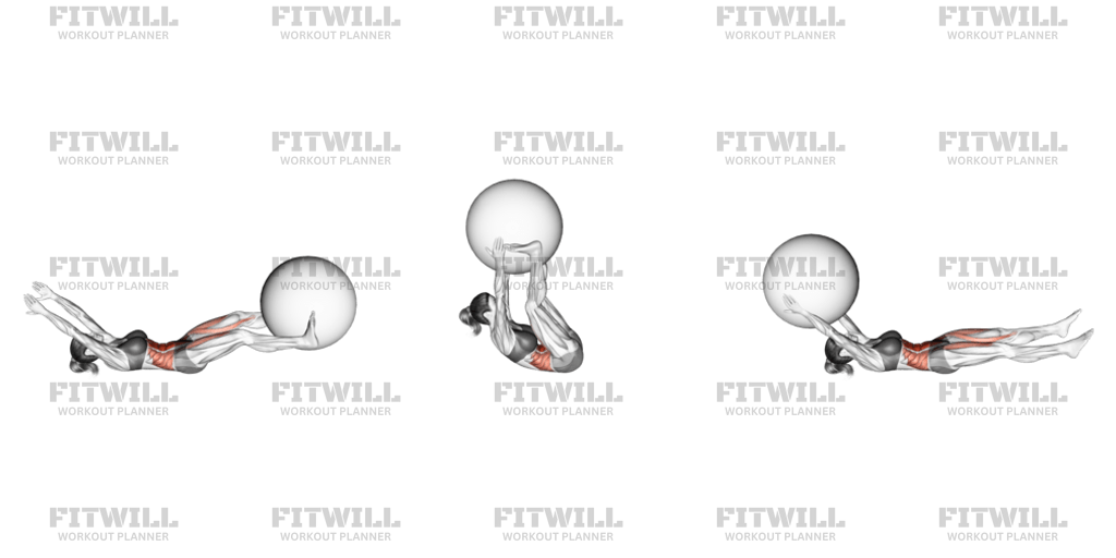 V-Up Down (with Stability Ball): Exercise Guide, Video, Techniques ...