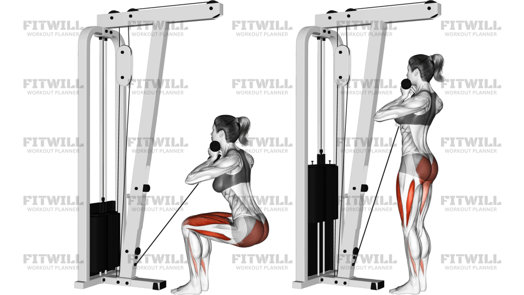 Cable Narrow Chair Stand Up
