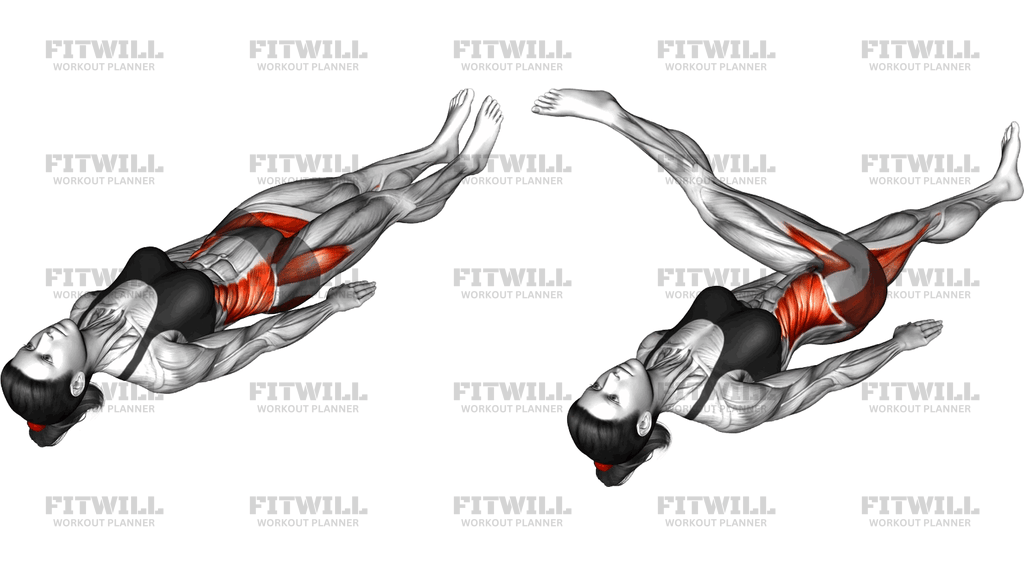 Lying Single Leg Circle