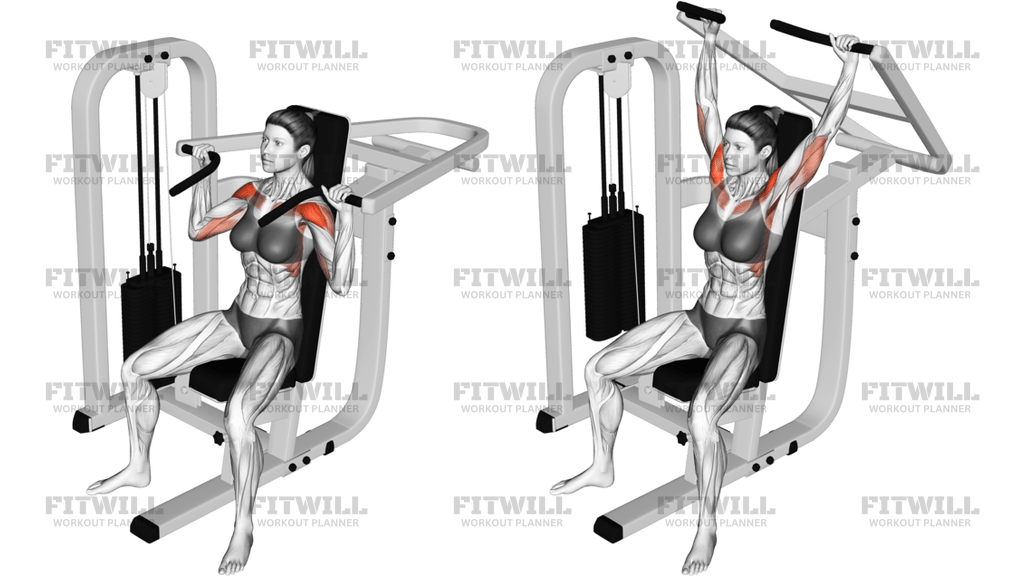 Lever Seated Shoulder Press