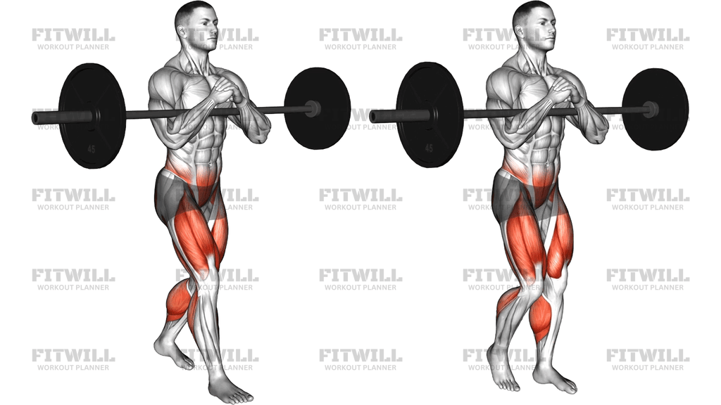 Barbell Zercher Carry
