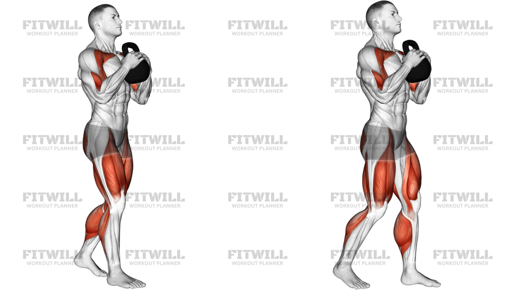 Kettlebell Goblet Carry