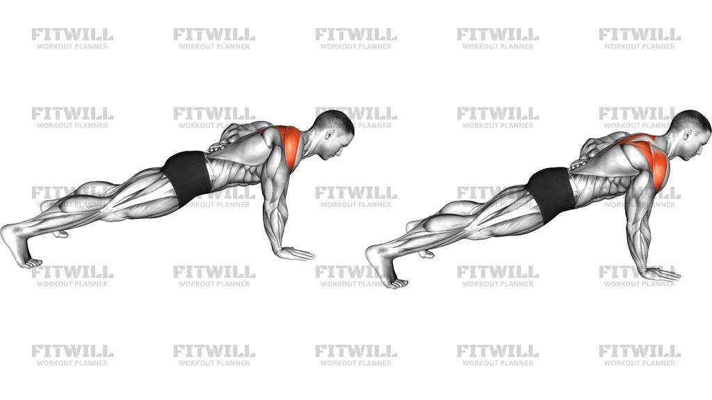 Single-Arm Scapula Push-Up