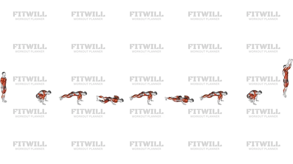 Side Kick Burpee