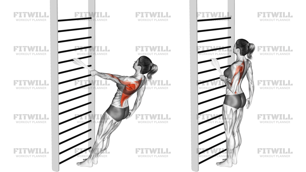 Bodyweight Standing One-Arm Row With Towel