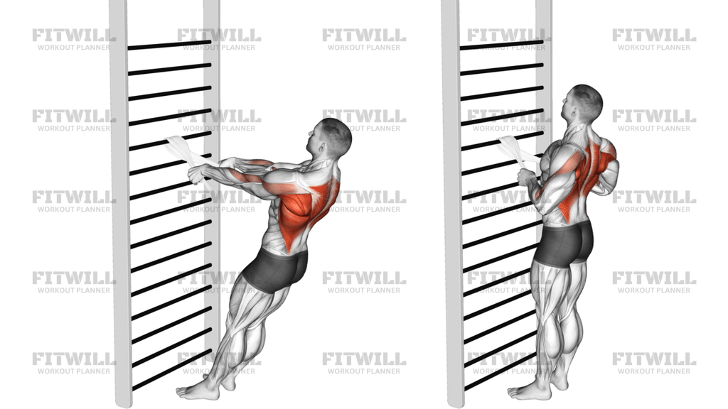Bodyweight Standing Row With Towel
