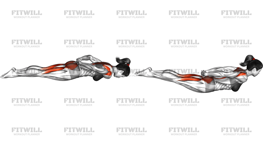 Prone Cobra Hands Interlocked