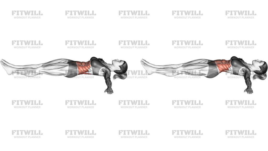 Lying Lower Back Stretch
