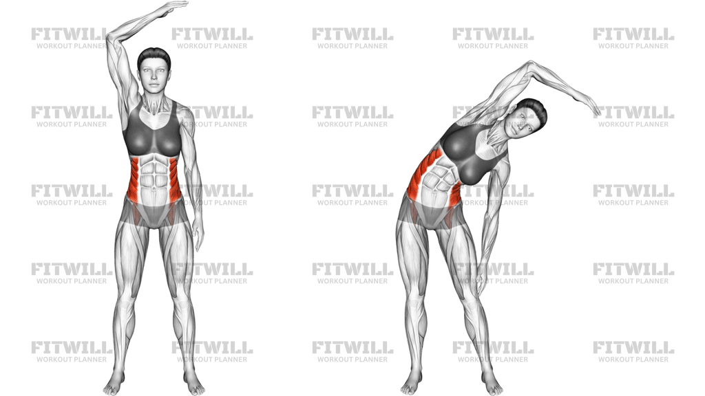 Standing Side Bend Bent Arm
