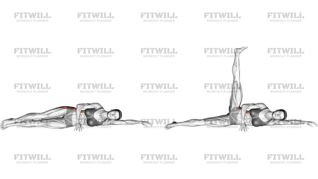 Lying Full Leg Raise