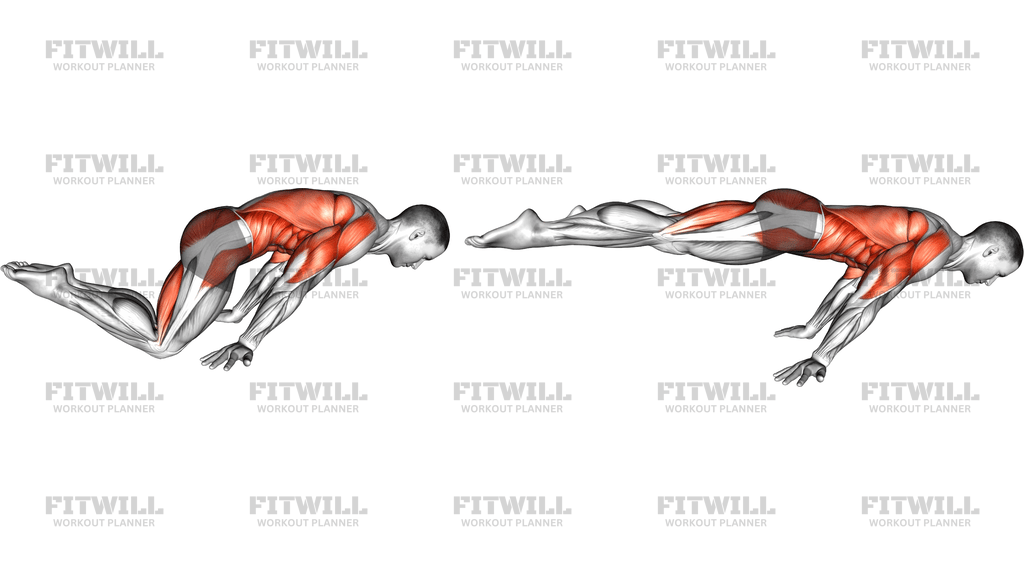 Straddle Planche