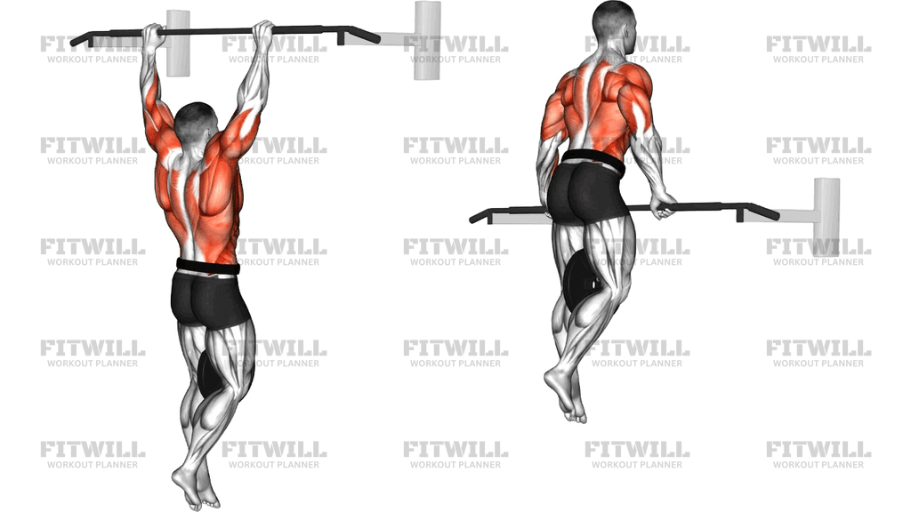 Weighted Muscle Up On Bar