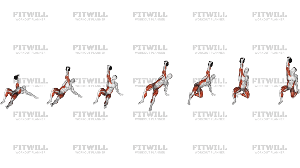 Kettlebell Half Turkish Get Up
