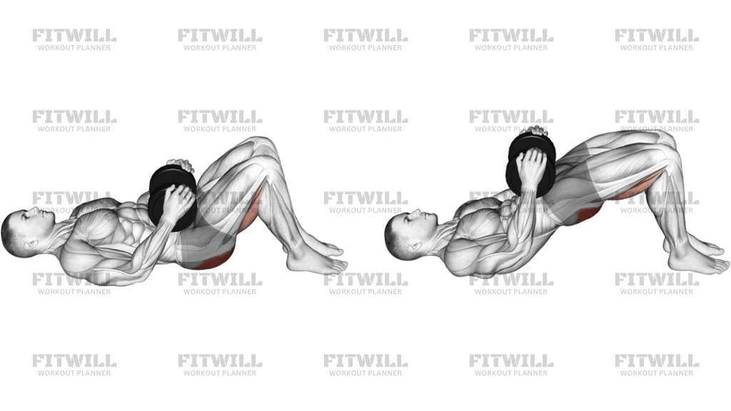 Dumbbell Glute Bridge