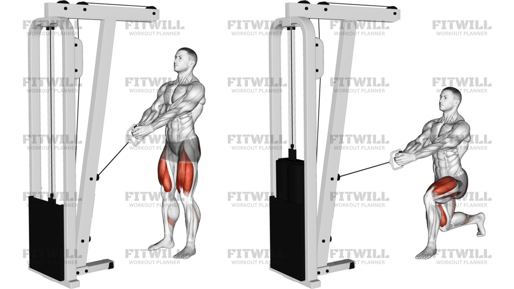 Cable Lunge