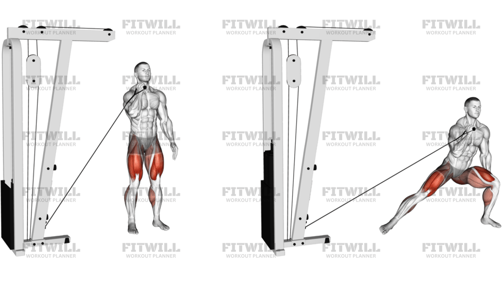 Cable Lateral Lunge Version 2