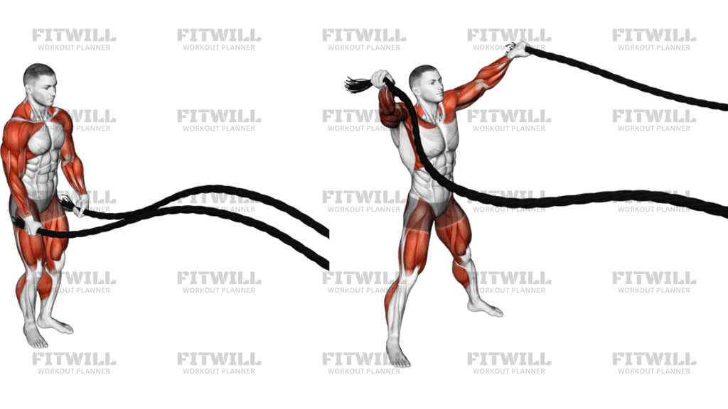 Battling Ropes Jumping Jack