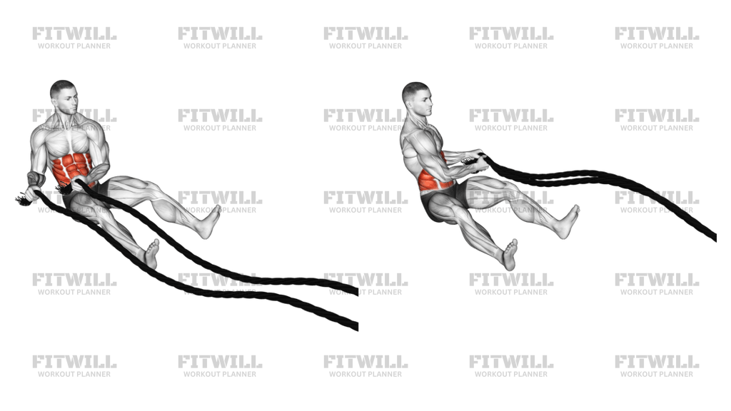 Battling Ropes Russian Twist: Exercise Guide, Techniques, Benefits, How ...