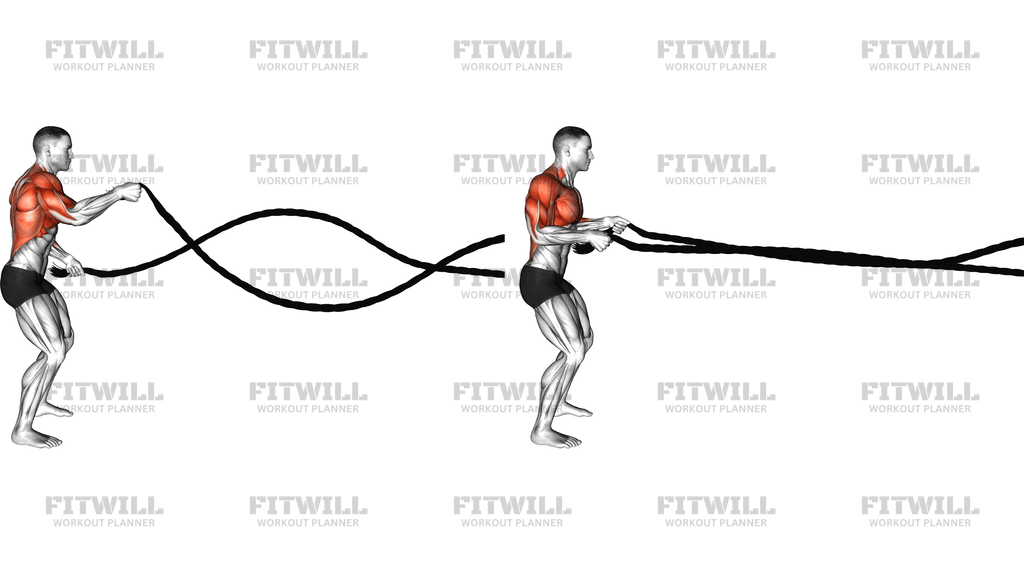Battling Ropes High Waves