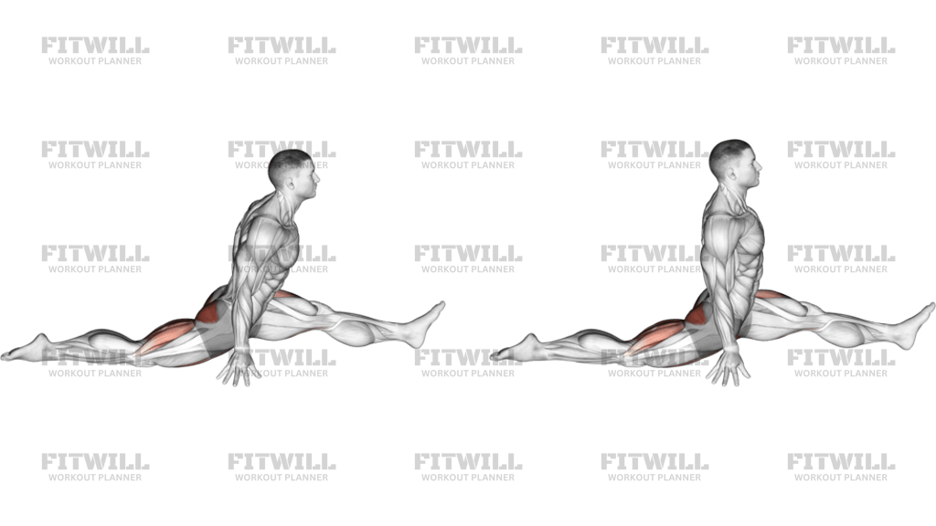 Flexion And Extension Hip Stretch