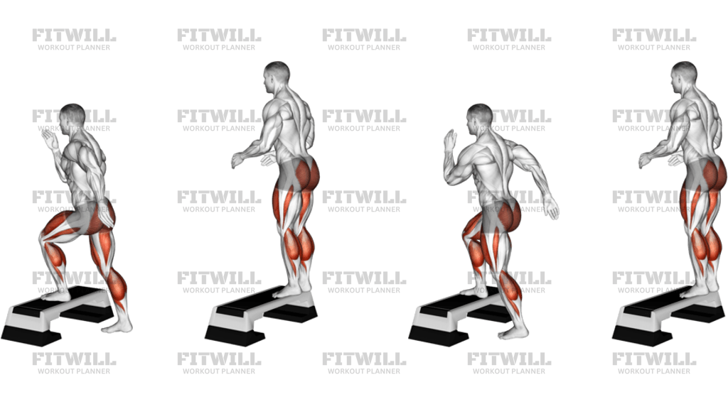 Split Jump To Box