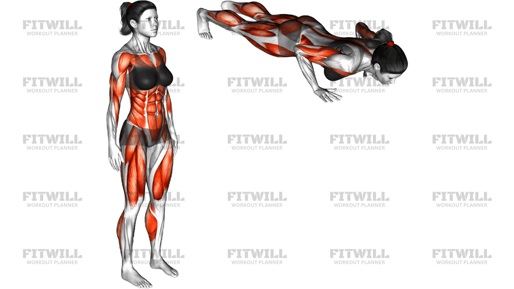 Burpee With Push-Up