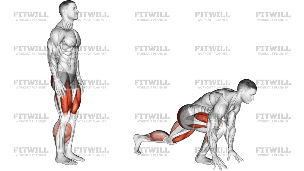 Alternate Sprinter Lunge