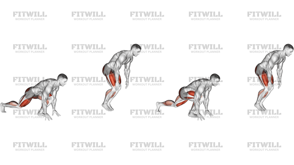 Split Sprinter Low Lunge