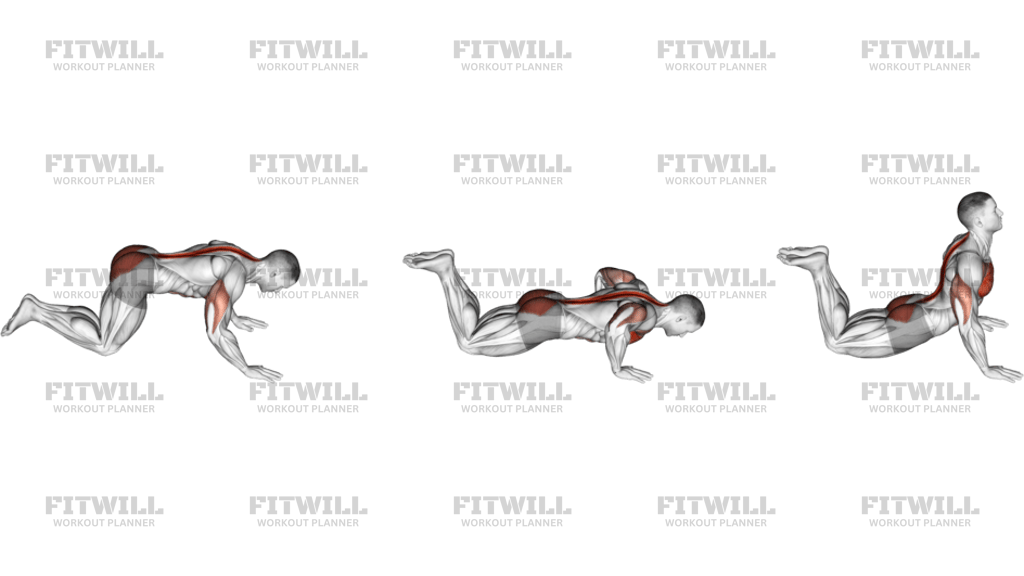 Kneeling Cobra Push-Up