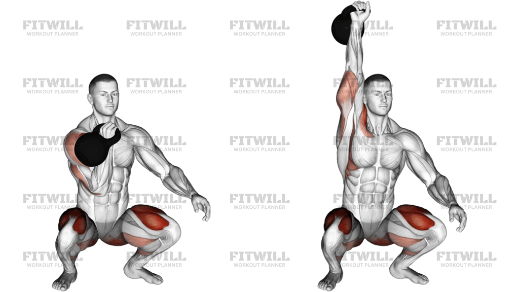 Kettlebell Sots Press