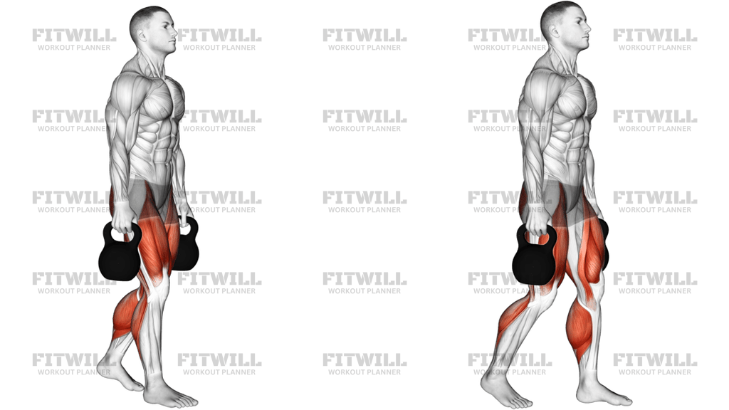 Kettlebell Farmers Carry