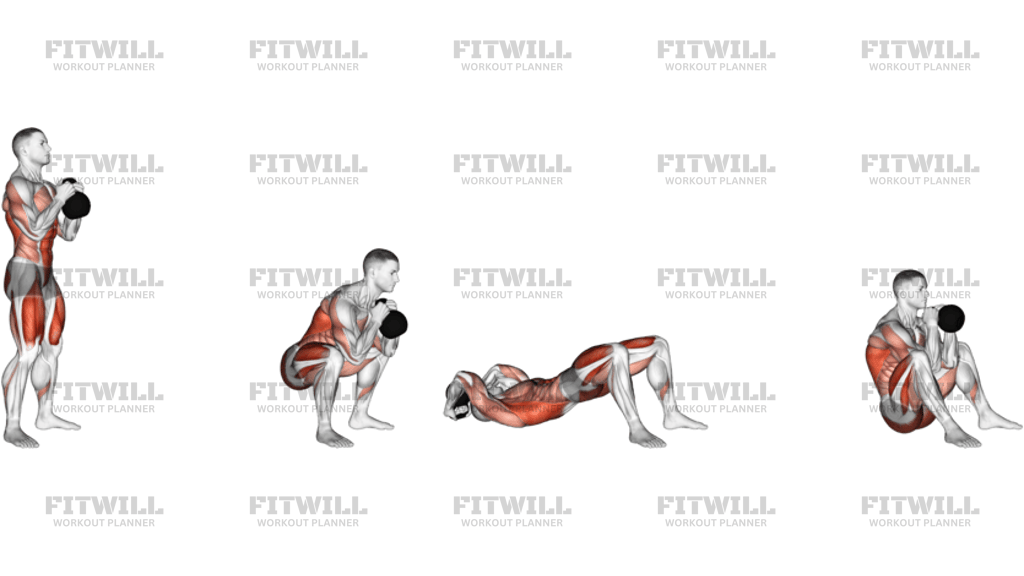 Kettlebell Deck Squat