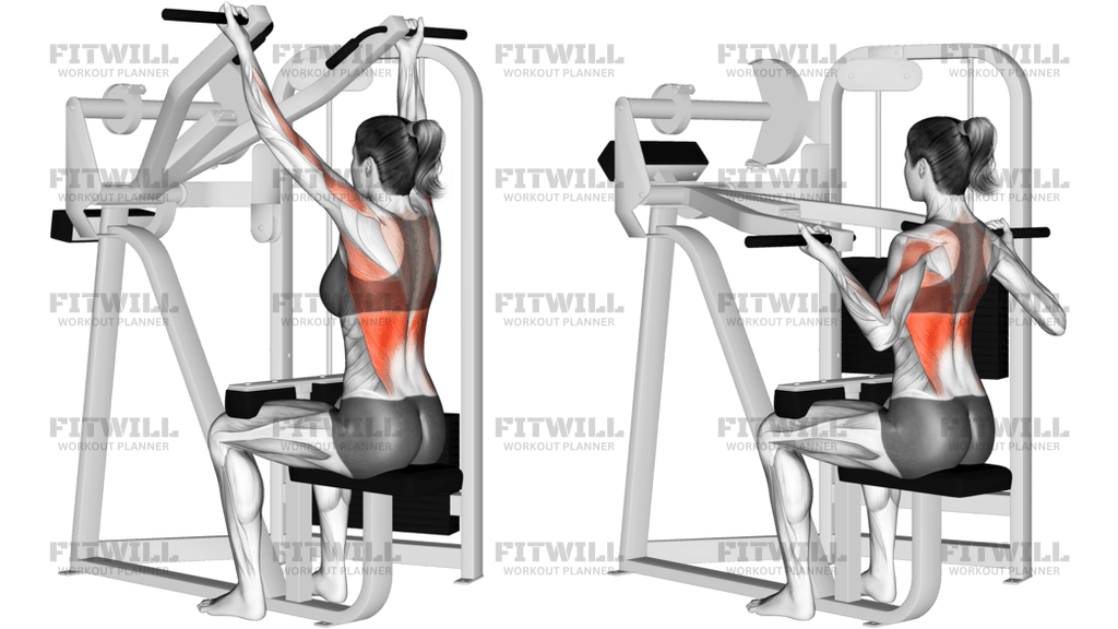 Reverse-Grip Machine Lat Pulldown
