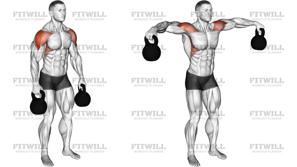 Kettlebell Lateral Raise