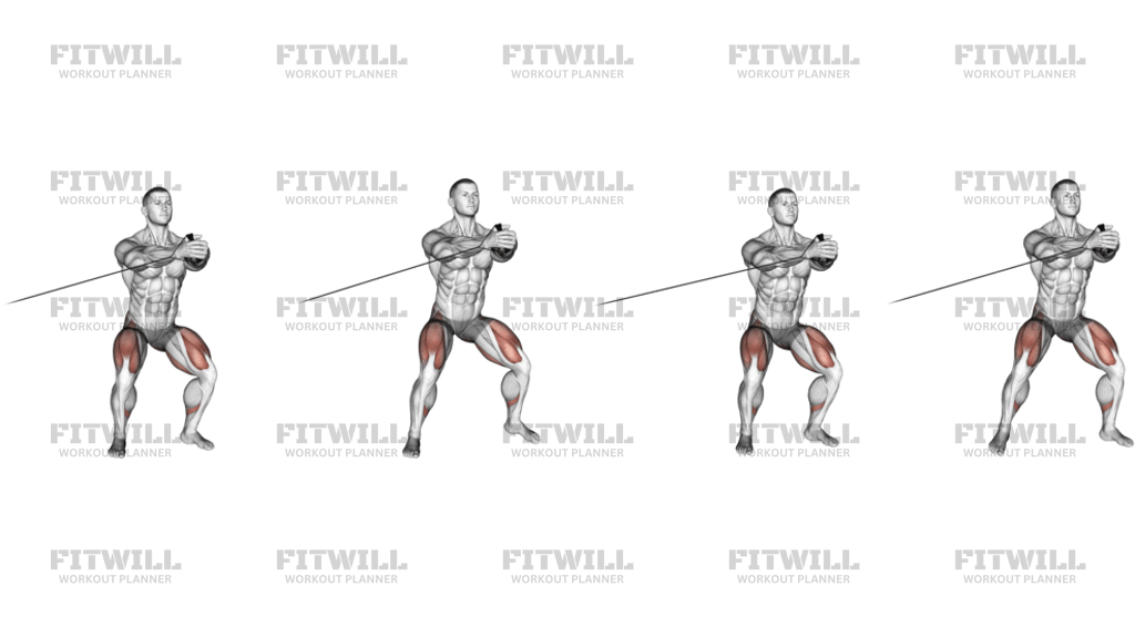 Band Side Step With Horizontal Pallof Hold