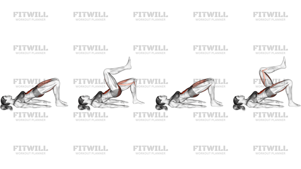 Glute Bridge March