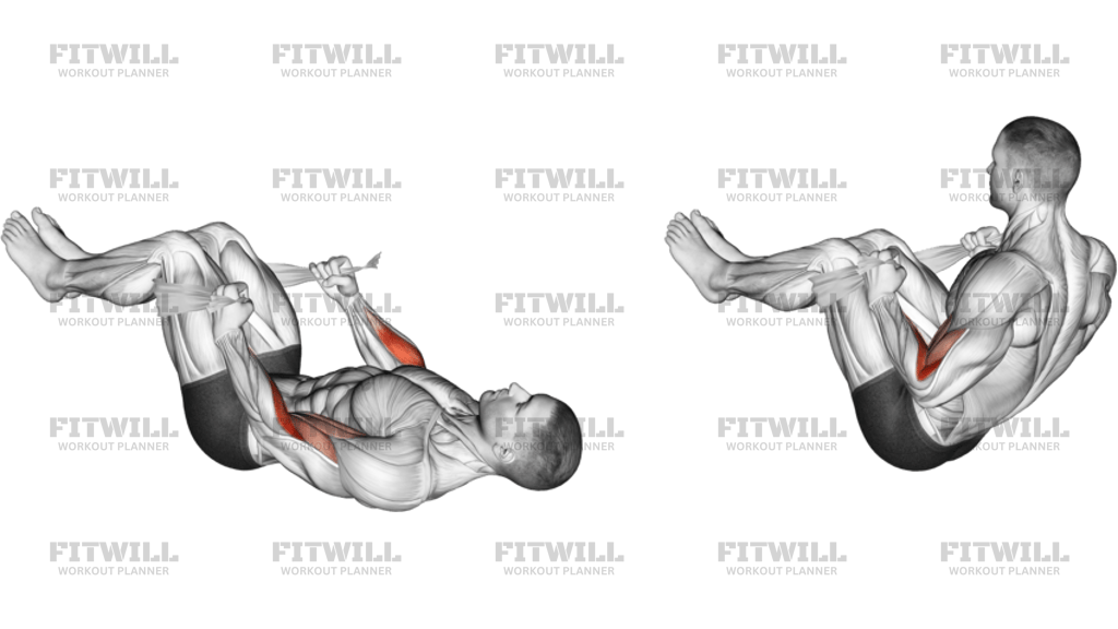 Lying Double Legs Hammer Curl With Towel