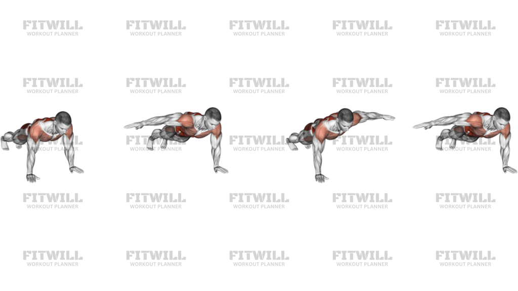 Plank Lateral Raise