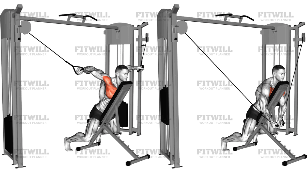 Cable Fly With Chest Supported