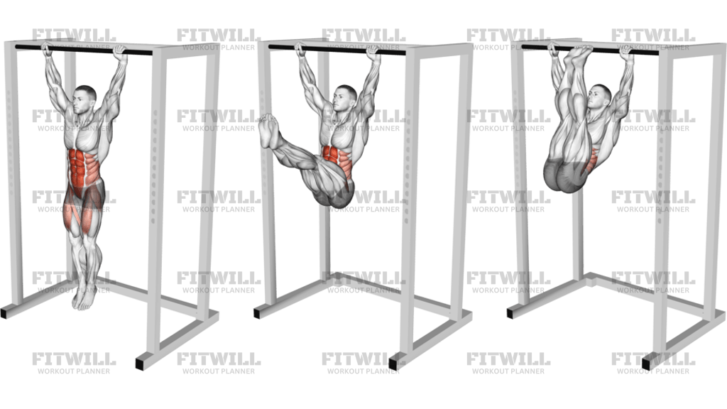 Hanging Toes To Bar