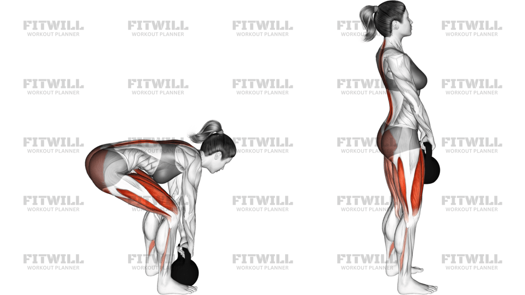 Kettlebell Deadlift