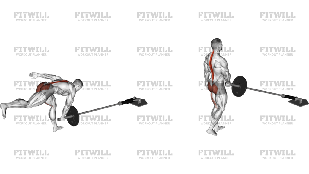 Landmine Single Leg Landmine RDL