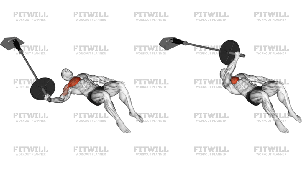 Landmine Floor One-Arm Chest Fly