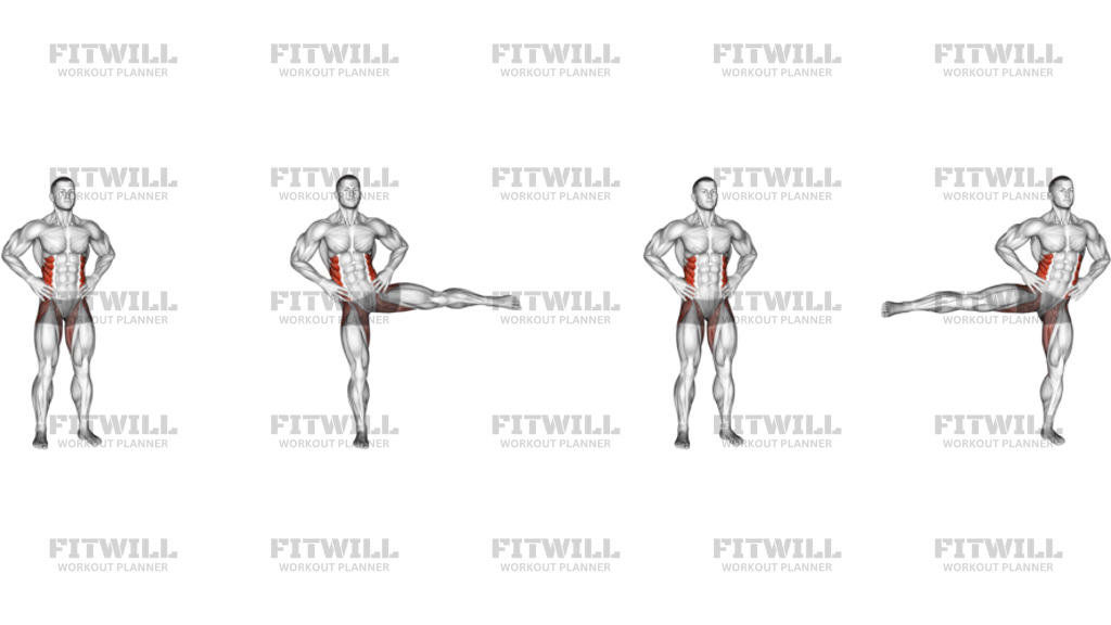 Standing Side Leg Raise
