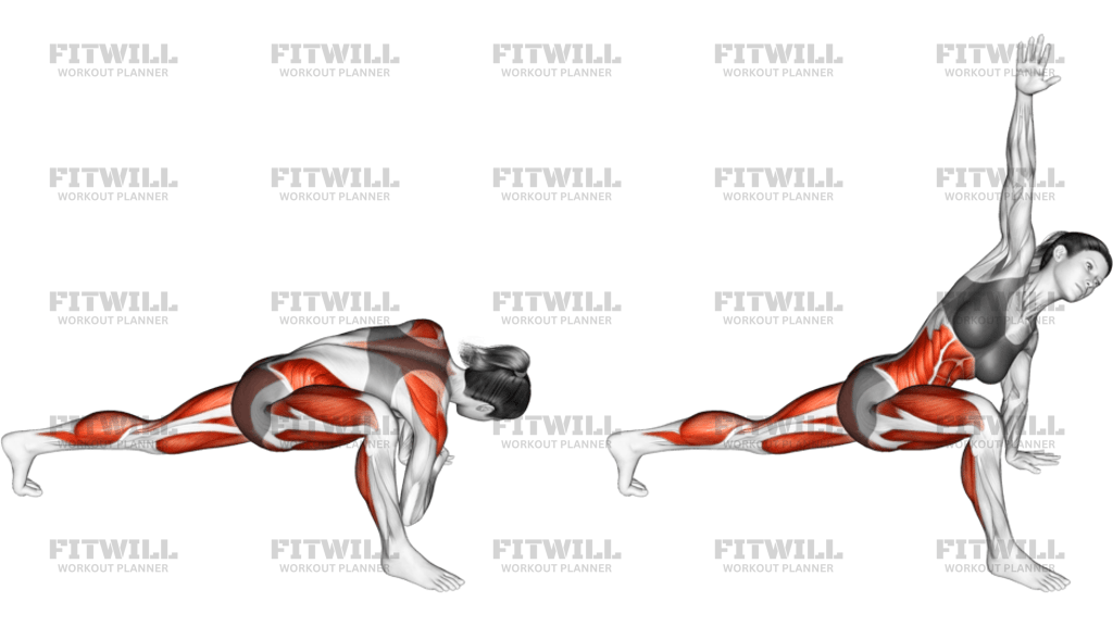 Twist Step Stretch