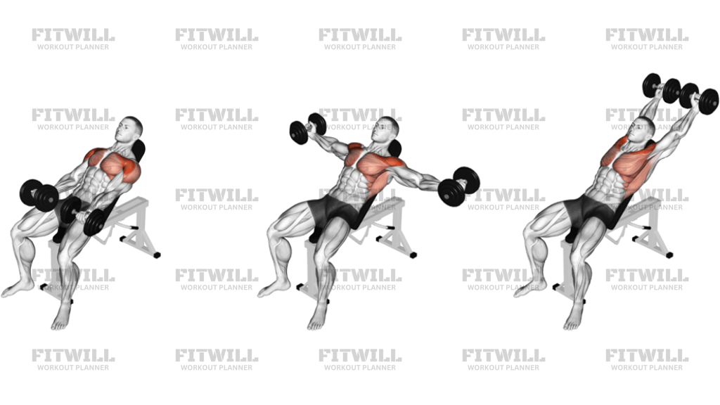 Dumbbell Incline Around The World: Exercise Guide, Techniques, Benefits ...