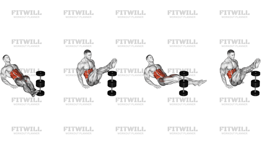 Seated Side-to-Side Leg Raise Crunch On Floor: Exercise Guide, Video ...