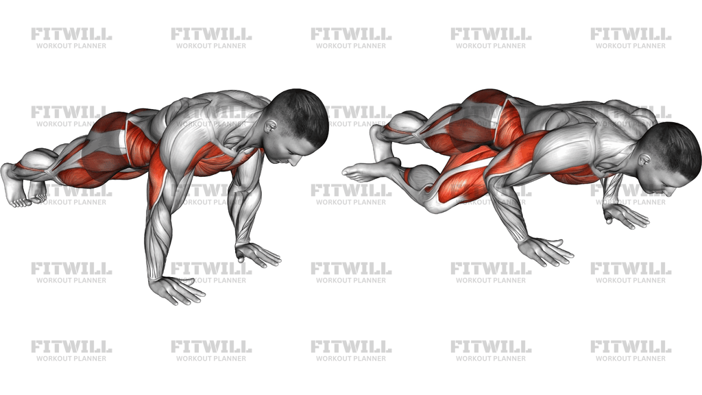 Cross Body Push-Up