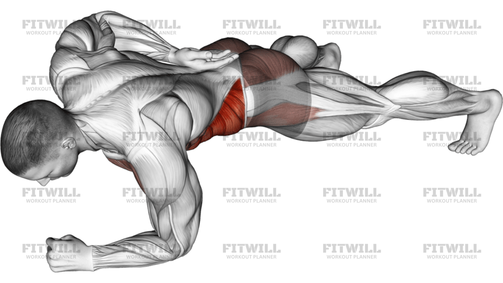One-Arm Front Plank